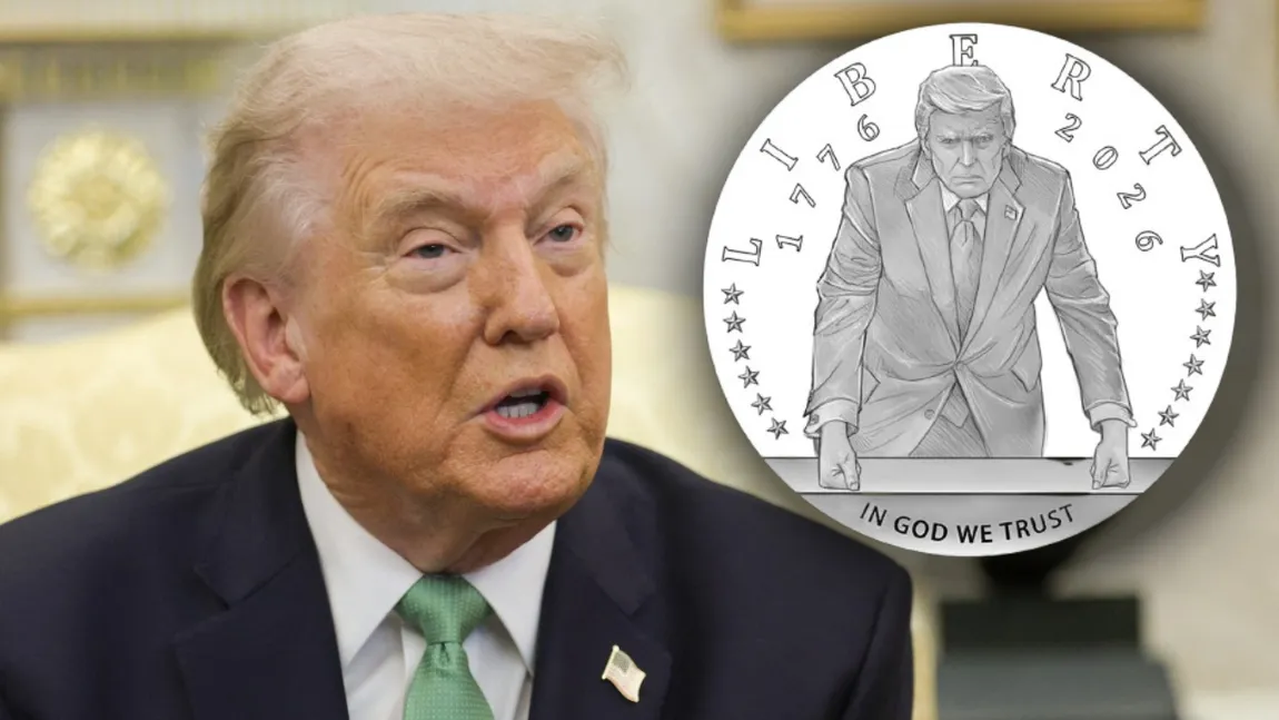Trezoreria Statelelor Unite pregătește o monedă de aur cu imaginea lui Donald Trump