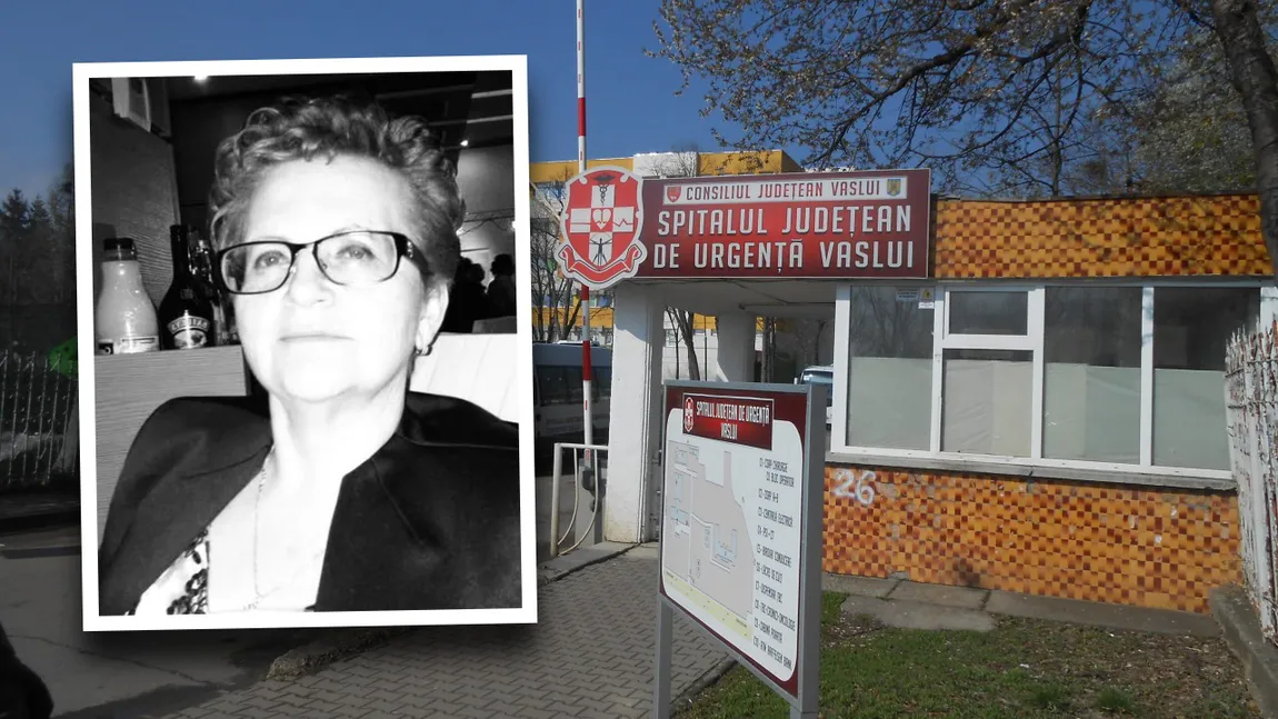 Caz șocant la Spitalul Județean Vaslui. O asistentă medicală a murit după ce a ieșit din tura de noapte