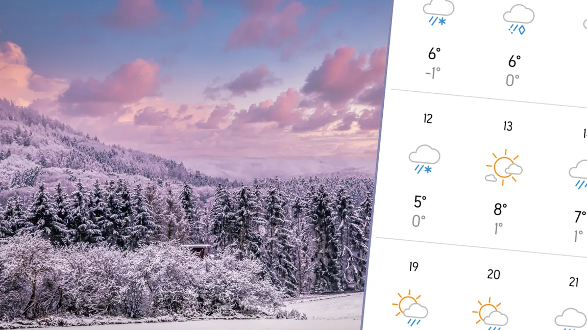 De Paște facem om de zăpadă: Meteorologii Accuweather anunță care vor fi orașele din România lovite de ninsori