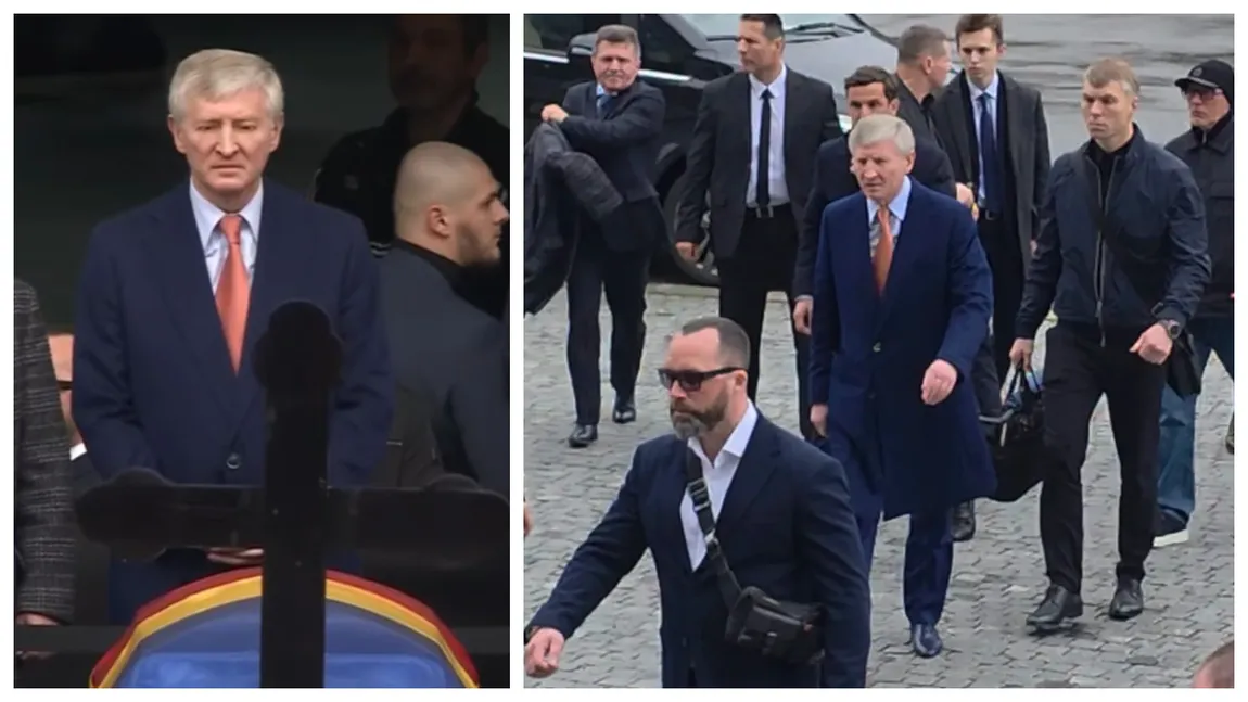 Cel mai bogat ucrainean, la priveghiul lui Mircea Lucescu. ”A fost prietenul meu”