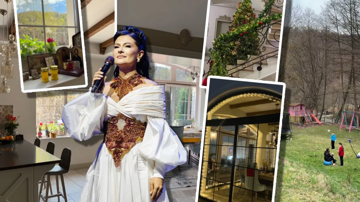 Cum arată conacul de la țară al Olguței Berbec. Imagini spectaculoase cu vila vedetei