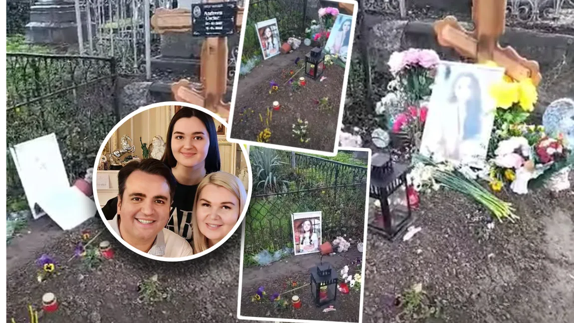 VIDEO Igor Cuciuc, mesaj disperat după ce mormântul fiicei sale, Andreea, a fost vandalizat: 