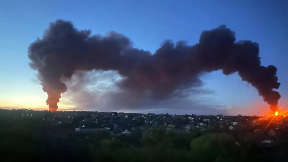 VIDEO Atac masiv cu drone şi rachete în timpul nopţii, în Ucraina. Au sunat sirenele de război şi la Odesa, cel mai apropiat oraş de România