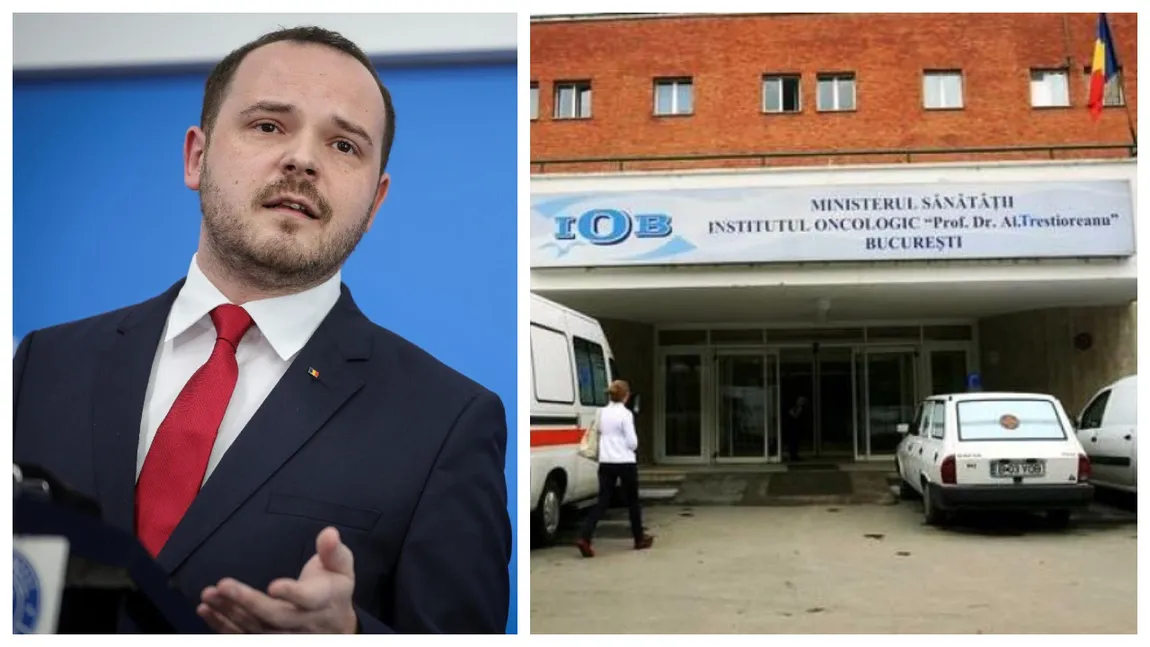 Vigilent și după demisie! Rogobete dispune control la Institutul Oncologic București, pentru chimioterapice ”furate” şi duse la spitalele private