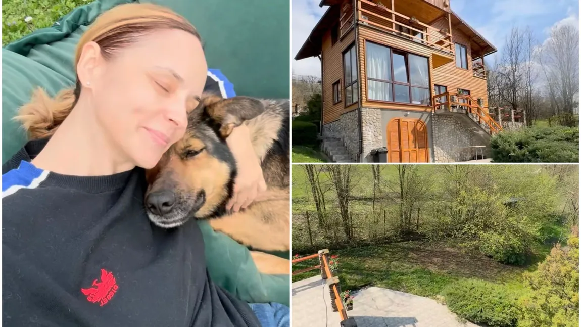 FOTO Locul unde se relaxează Andreea Marin, când vrea să scape de agitația Bucureștiului. Cum arată casa de vacanță de la Telega: 