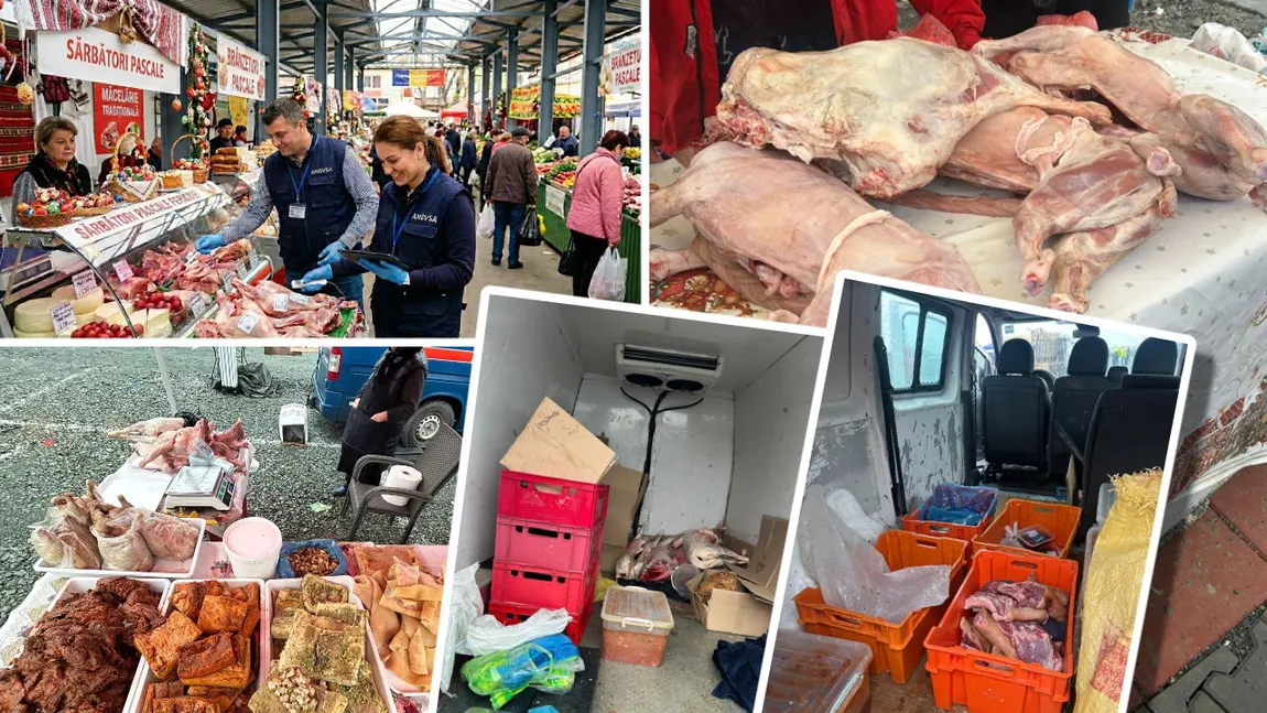 Peste 2 tone de alimente retrase de la vânzare înainte de Paște. ANSVSA a dat amenzi de aproape 1.5 milioane lei