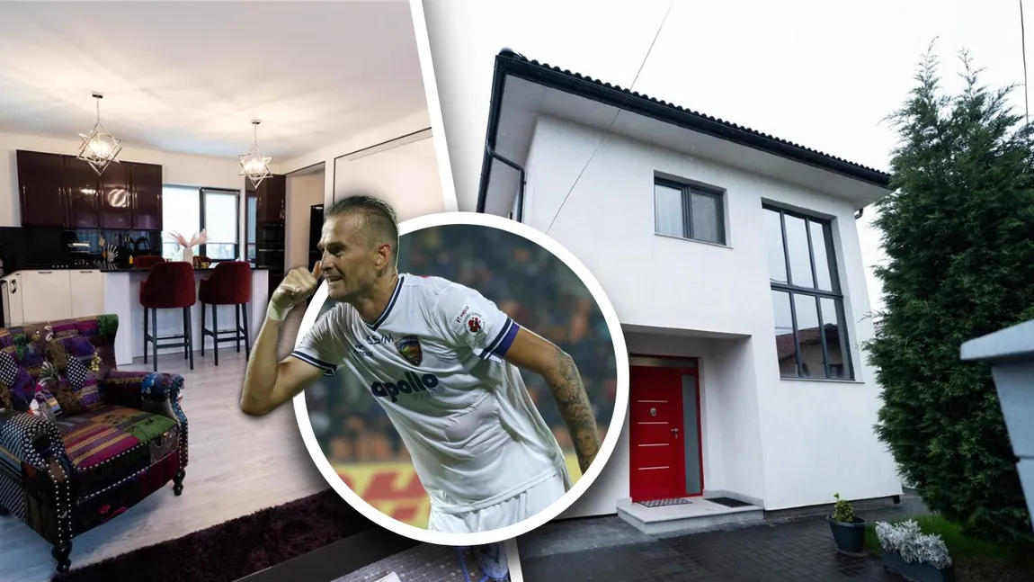 Fostul campion cu Dinamo își vinde vila de lux din Cluj. Cere peste jumătate de milion de euro pentru casa în care a locuit când juca la CFR