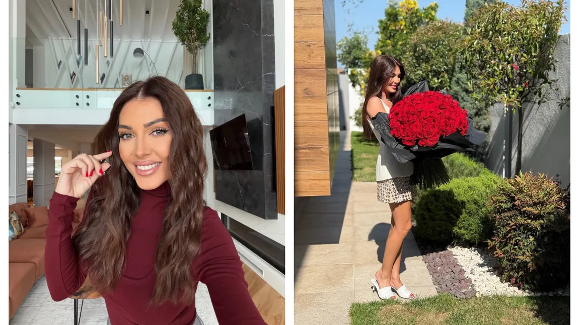 Cum arată vila Ilincăi Vandici. Este amenajată ca în reviste, iar dressingul este spectaculos