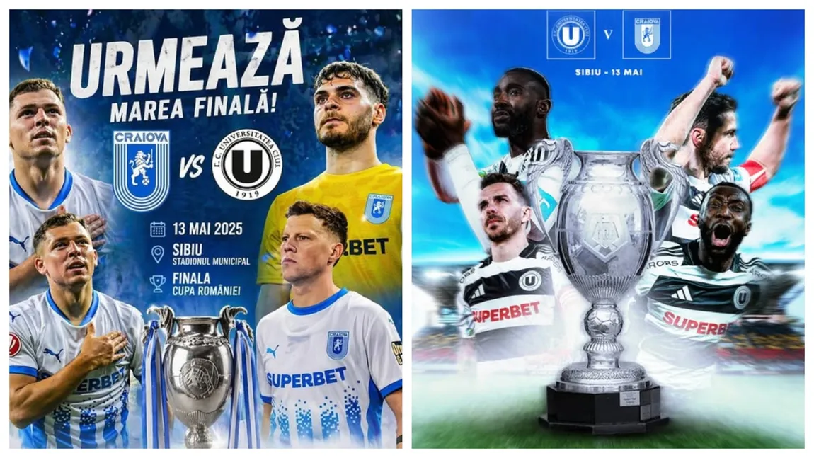 Universitatea Craiova - U Cluj este finala Cupei României. Cum se schimbă calculele pentru calificarea în cupele europene