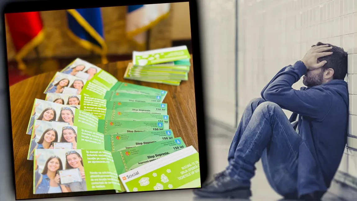 Un oraș din România oferă tichete în valoare de 3.000 de lei celor care se confruntă cu depresie. Condițiile care trebuie îndeplinite