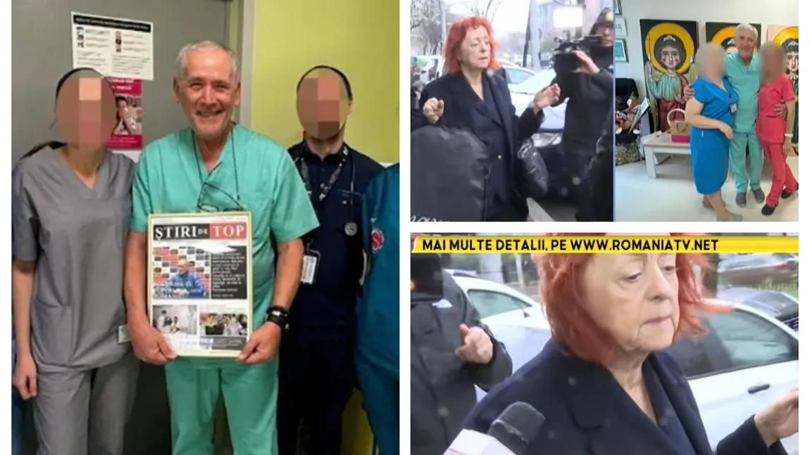 EXCLUSIV Primele imagini cu fosta soție a medicului ucis și incendiat. Femeia a fost adusă de poliție la locul crimei