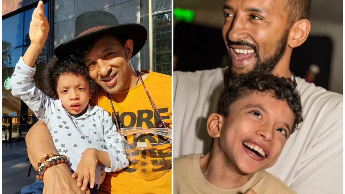 Kamara este în culmea fericirii. Fiul său, Leon, a făcut primii pași după operație: 