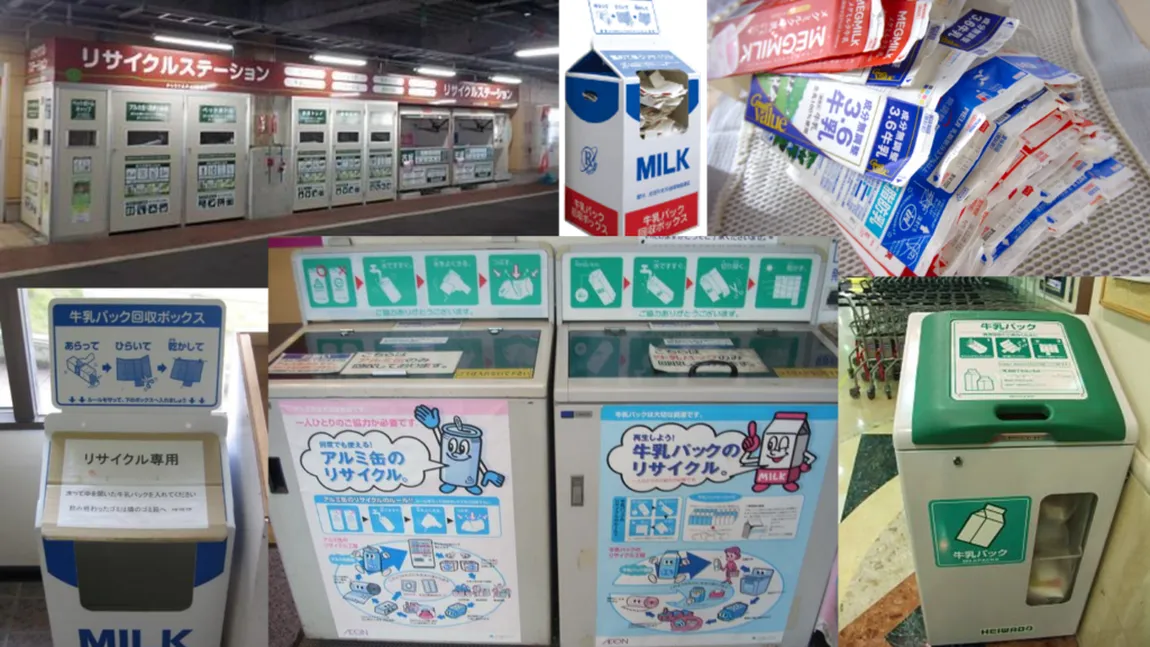 VIDEO Modul incredibil în care se reciclează în Japonia. Reciclarea cutiilor de carton, de lapte sau sucuri, presupune un întreg proces. Ai depune atâta efort pentru o simplă cutie?