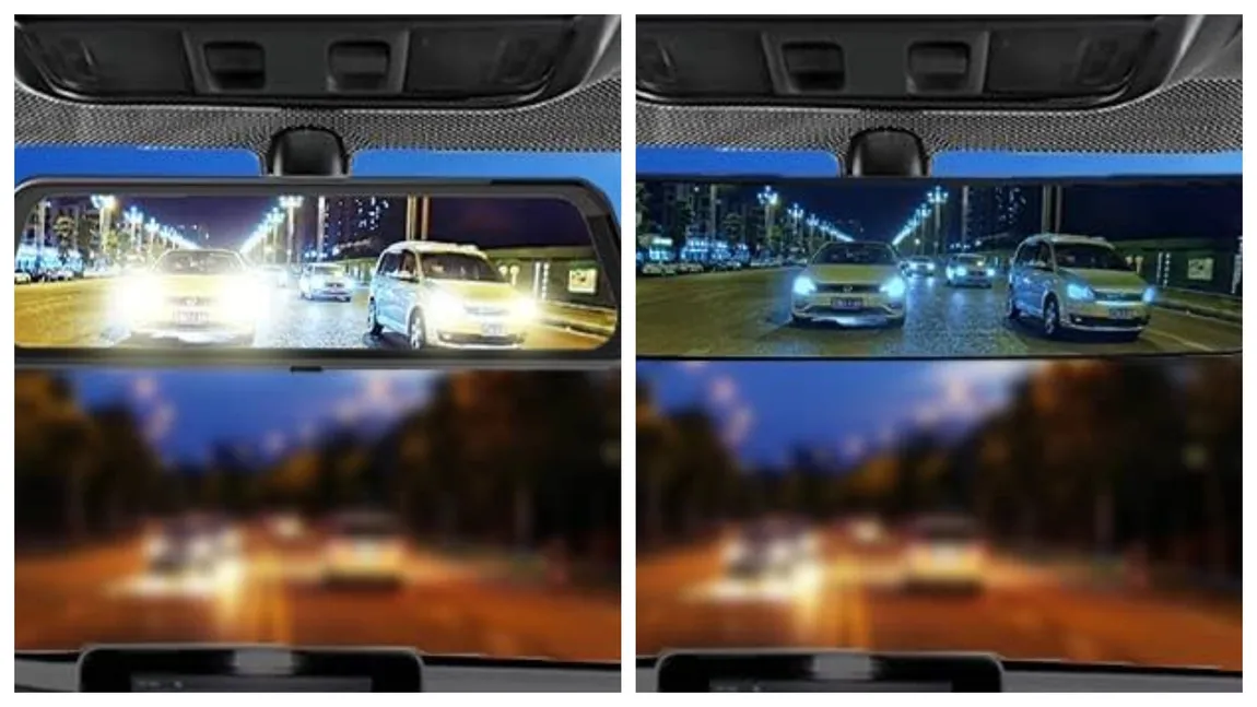 La ce foloseşte mica manetă ascunsă de pe oglinda retrovizoare. 