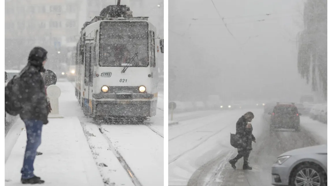 Ninge în București în Săptămâna Mare. Anunțul de ultimă oră făcut de meteorologi