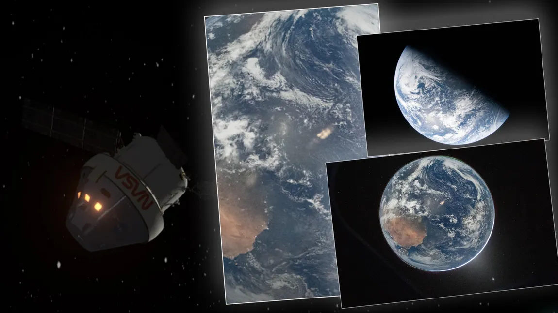 Cum arată Pământul văzut din misiunea Artemis 2. Imaginile spectaculoase publicate de NASA
