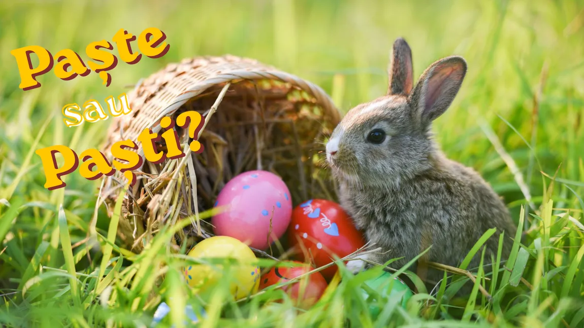 Paște sau Paști? Cum este corect să spui, de fapt, conform lingviștilor și Bisericii