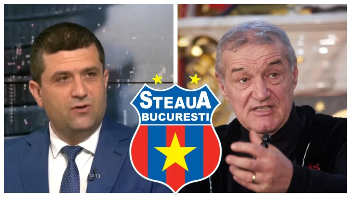 Gigi Becali a discutat cu ministrul Radu Miruță despre Steaua. 