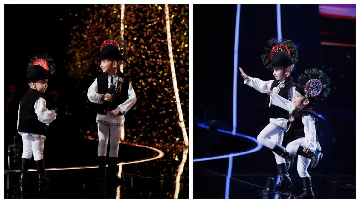 VIDEO Scandal la ”Românii au talent”, după ce doi puști au primit Golden Buzz. ”O joacă de copii, de serbare la grădiniță!”