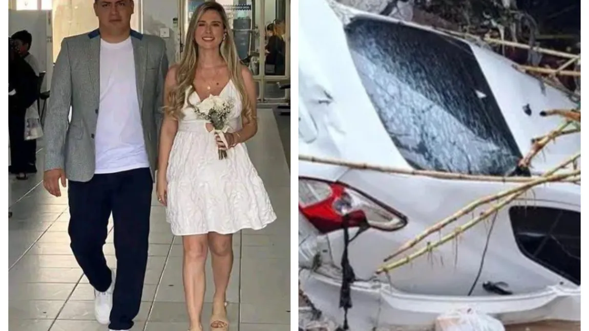 Sfârșit tragic pentru doi soți care se întorceau de la o nuntă. Au murit îmbrățișați după ce mașina lor a fost luată de viitură. Ce au scris în ultimul mesaj trimis acasă