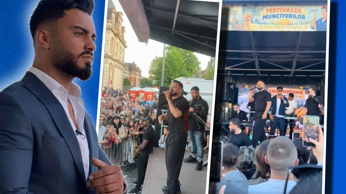 Val de ironii pe reţelele sociale după o prestaţie jalnică a lui Jador la un concert organizat la Bruxelles. Momentele în care manelistului 