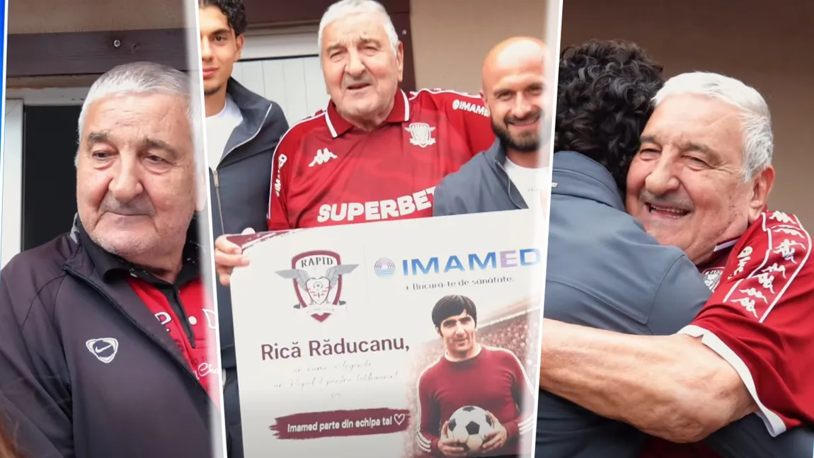 Cum s-a revanșat clubul Rapid față de Rică Răducanu, după ce l-a lăsat fără renta viageră: „Au umplut frigiderul și au plecat”