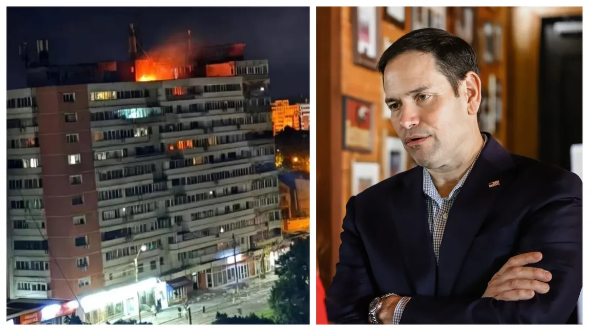Cum a reacționat Marco Rubio când a fost întrebat despre drona care a lovit la Galați. ”Thank you, guys”