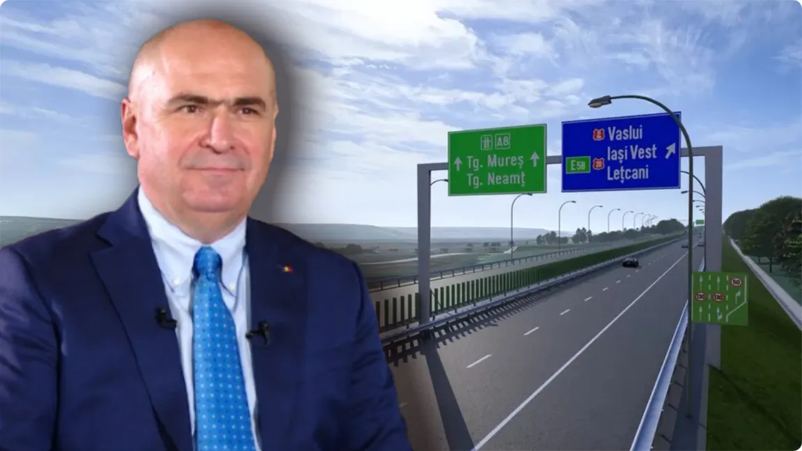 Ilie Bolojan, convins că în 2029 românii vor putea circula pe autostrada Pașcani-Suceava-Siret. Premierul, prezent la Suceava pentru semnarea contractelor cu Umbrărescu