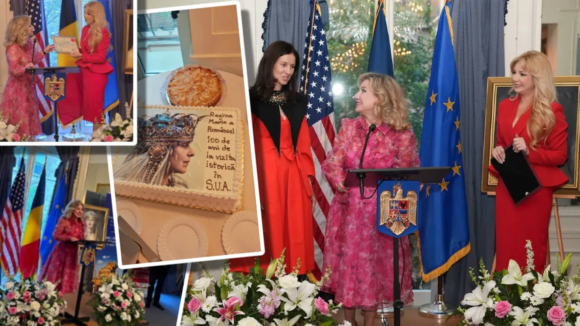 Eveniment grandios la New York dedicat Reginei Maria. Cristina Herea și Asociația D.A.R. au readus în atenție legătura istorică dintre România și America. Jurnalista România TV, premiată pentru dedicare și profesionalism