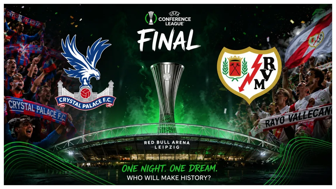 LIVE Crystal Palace - Rayo Vallecano (ora 22:00) ONLINE VIDEO finala Conference League. Andrei Raţiu este anunţat titular, unde vezi meciul în direct la TV
