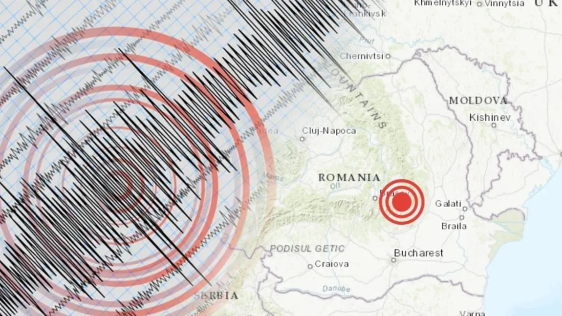 Cutremur duminică la prânz în România. Unde s-a produs seismul