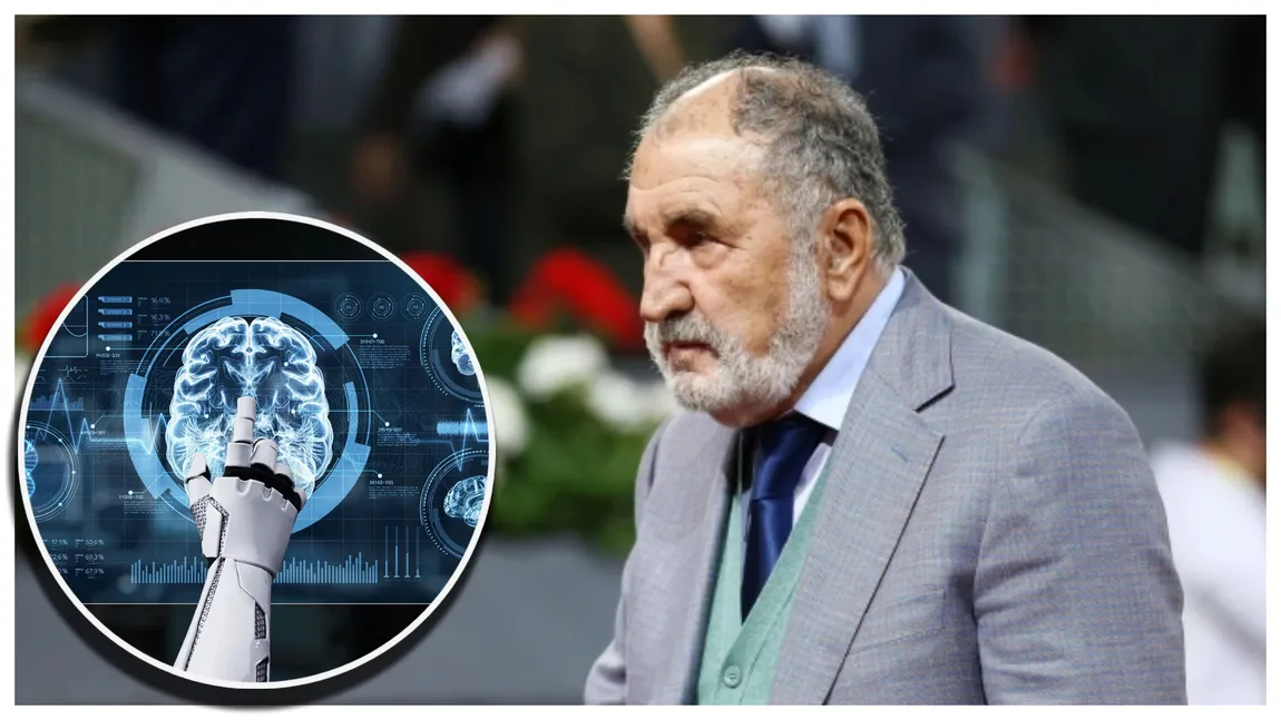 Ion Țiriac se teme de Inteligența Artificială. De ce o vede ca un mare pericol pentru rasa umană: 