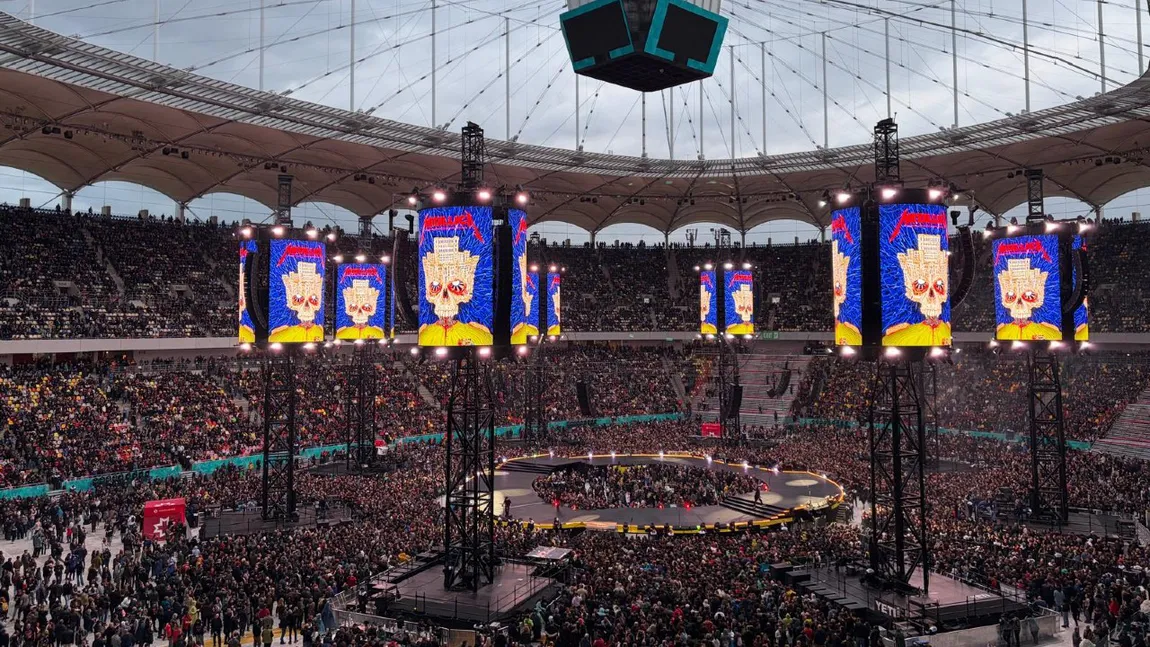 Metallica, mesaj special pentru fanii din România, chiar înainte de concertul de pe Arena Națională