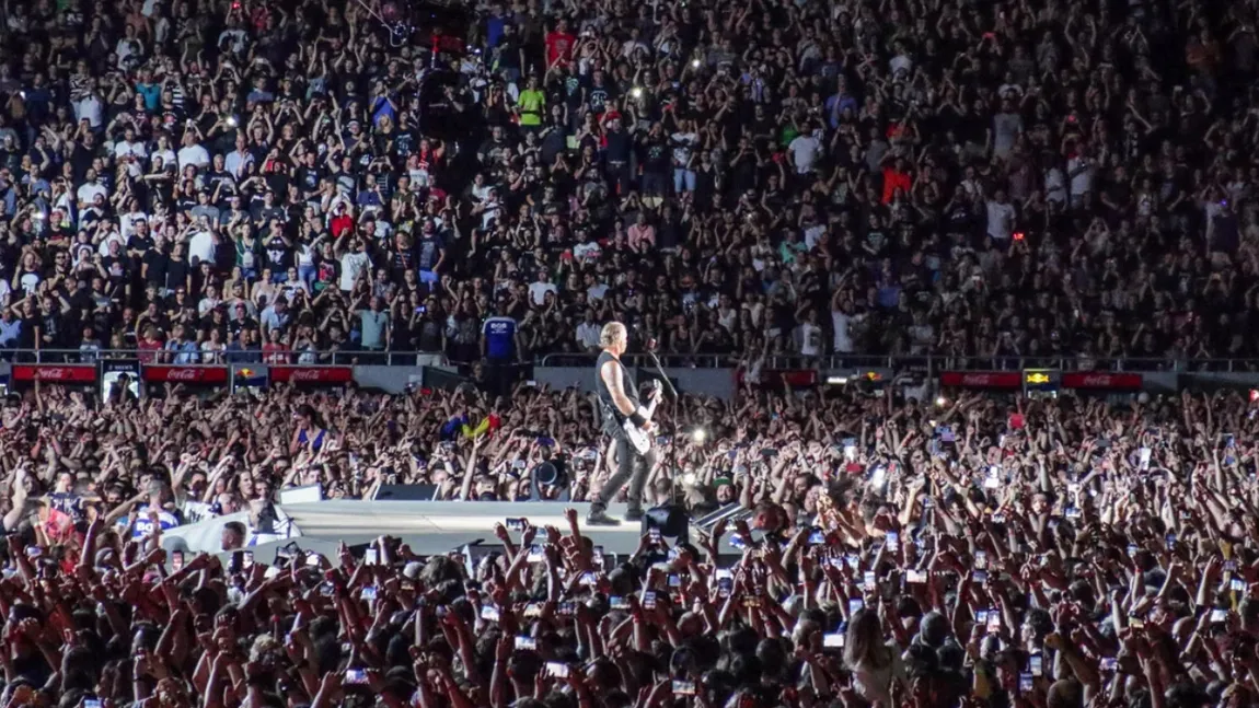 Metallica urcă pe scena Arenei Naționale miercuri, 13 mai. Obiectele interzise, programul complet și orarul modificat al STB