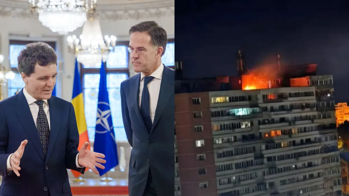 Nicușor Dan a discutat cu secretarul general al NATO, Mark Rutte, după incidentul cu drona rusească explodată pe bloc la Galați: „NATO este pregătit să apere fiecare centimetru de teritoriu Aliat”