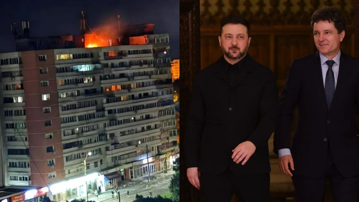 Volodimir Zelenski transmite că Ucraina este gata să sprijine România „în orice mod este necesar” după ce o dronă rusească a lovit un bloc din Galați