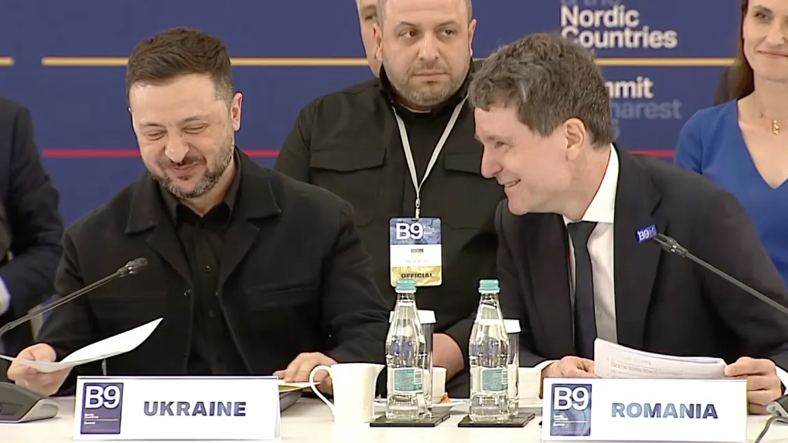 Volodimir Zelenski a ajuns în România pentru a participa la Summitul B9. Olena Zelenska se va întâlni cu Prima Doamnă a României, Mirabela Grădinaru VIDEO