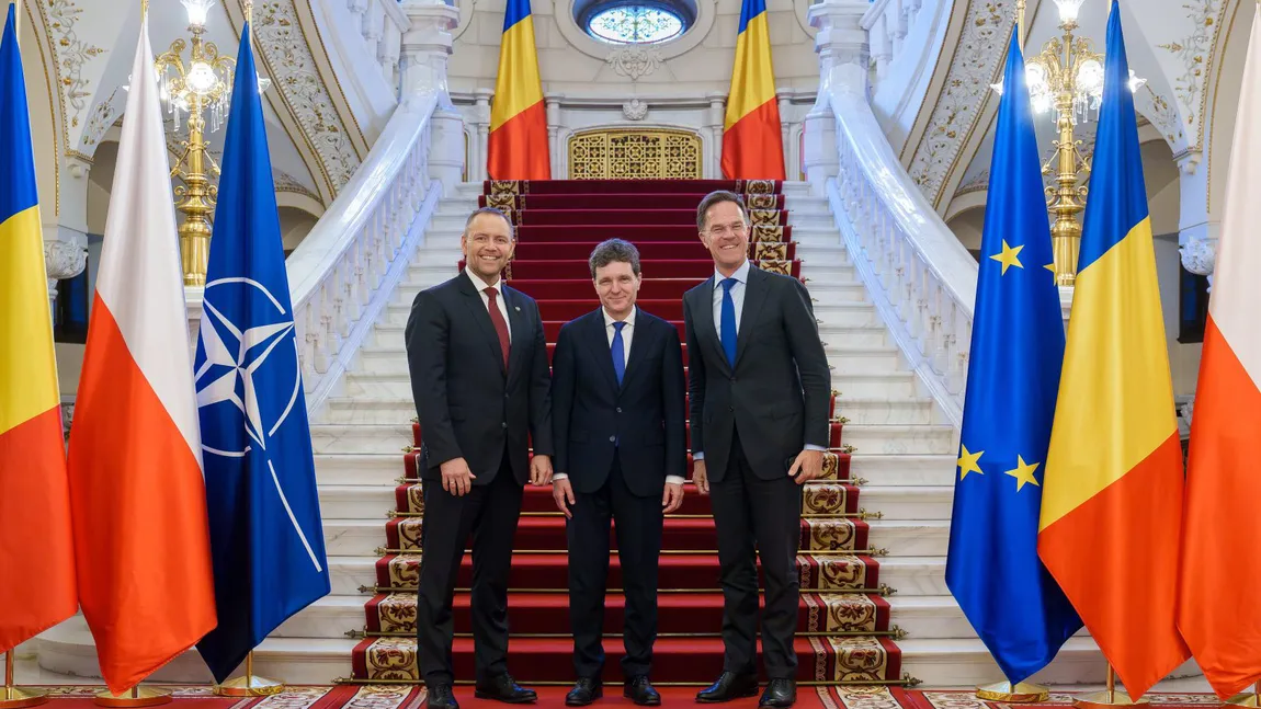 Secretarul general al NATO, Mark Rutte, la Bucureşti: 