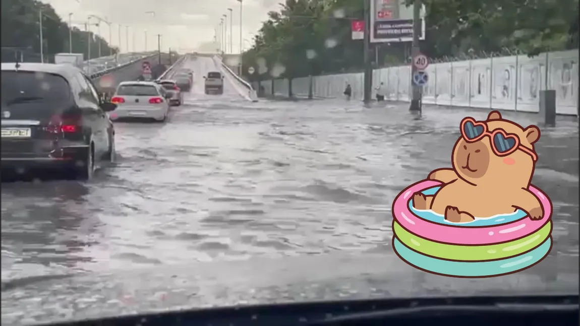 Se anunță „potop” în București! Prognoza neagră de la Accuweather anunță ploi abundente timp de peste o săptămână