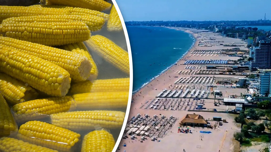 „Porumbul de plajă” a ajuns produs de lux. Cât plătesc turiștii pe litoral pentru un știulete de 1 Mai