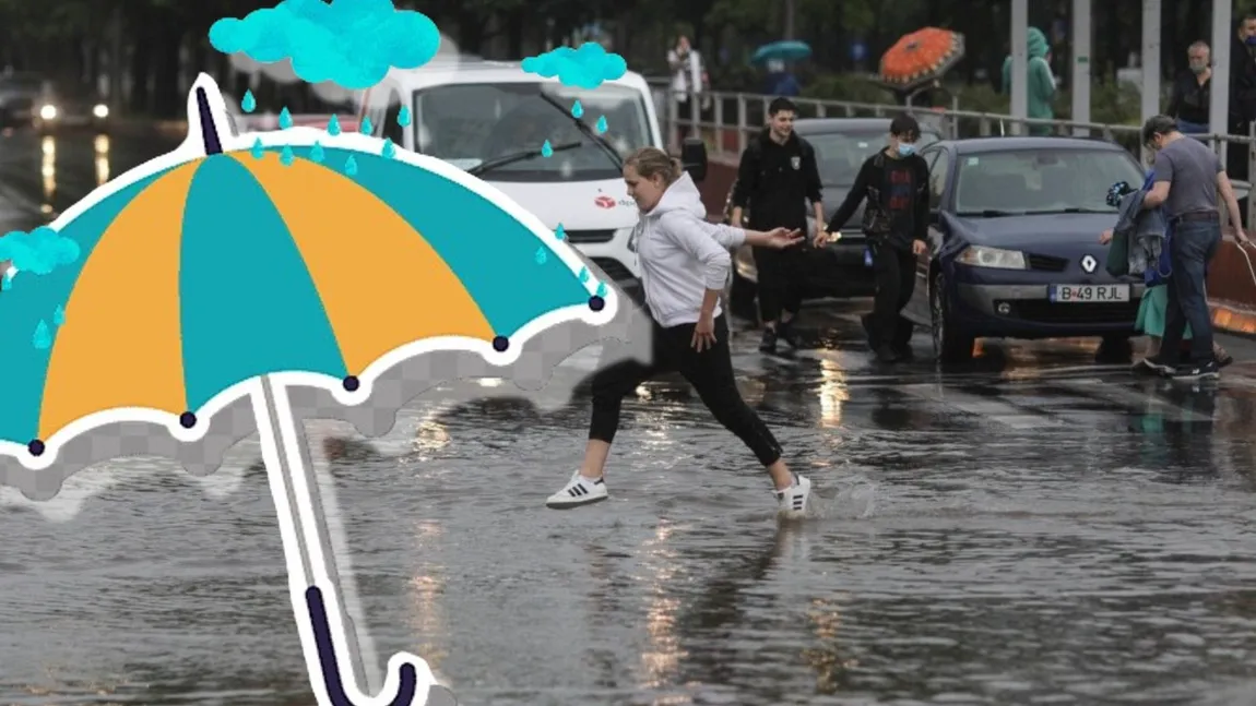 Prognoza meteo 16 mai 2026. Norii furioși își dau întâlnire deasupra României. Weekend cu ploi torențiale, vijelii și grindină