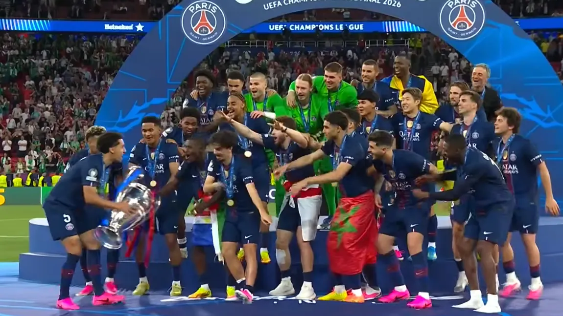 PSG a câştigat Champions League în faţa lui Arsenal, scor final 5-4: 1-1 după 90 şi, respectiv, 120 de minute, 4-3 la penalty-uri!