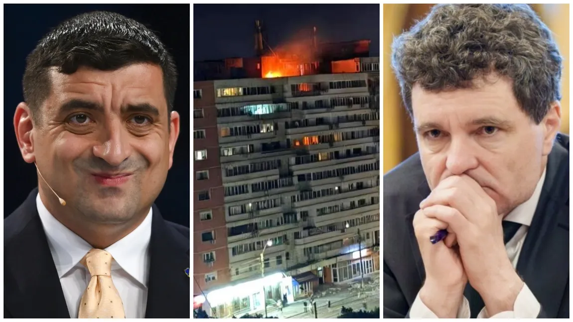 MIZERABIL! George Simion dă vina pe Nicușor Dan și pe „guvernul ilegitim” pentru drona căzută pe un bloc la Galați. AUR a votat împotriva legii prin care Armata poate doborî dronele care intră pe teritoriul național
