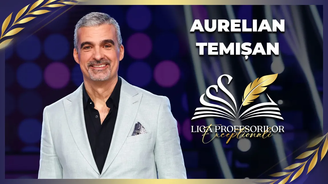 Aurelian Temișan - de la corigent la muzică, la artist de succes. Dezvăluiri în premieră în campania „Liga Profesorilor Excepționali”