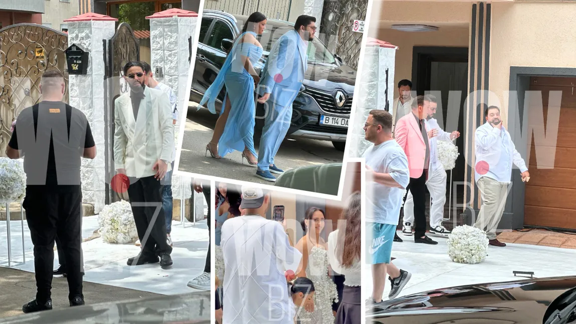 Nuntă în familia lui Florin Salam. Dani, fiul manelistului, s-a căsătorit cu aleasa inimii lui. Primele imgini de la eveniment