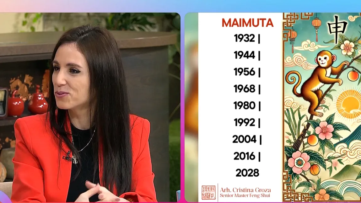 Horoscop chinezesc iunie 2026. Cristina Groza avertizează: „Va fi ca în Game of Thrones!” Iată zodiile care intră în conflicte și cele care dau lovitura în iunie