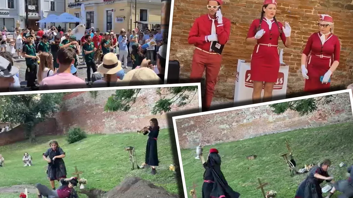 FITS 2026. O nouă zi de bucurie, culoare și spectacole extraordinare pe străzile Sibiului