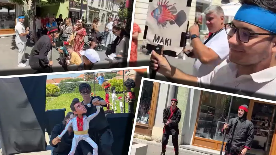 S-a dat startul celei de-a 33-a ediții a Festivalului Internațional de Teatru de la Sibiu (FITS)! Cum a fost în prima zi: spectacole stradale, piese de teatru şi muzică fado