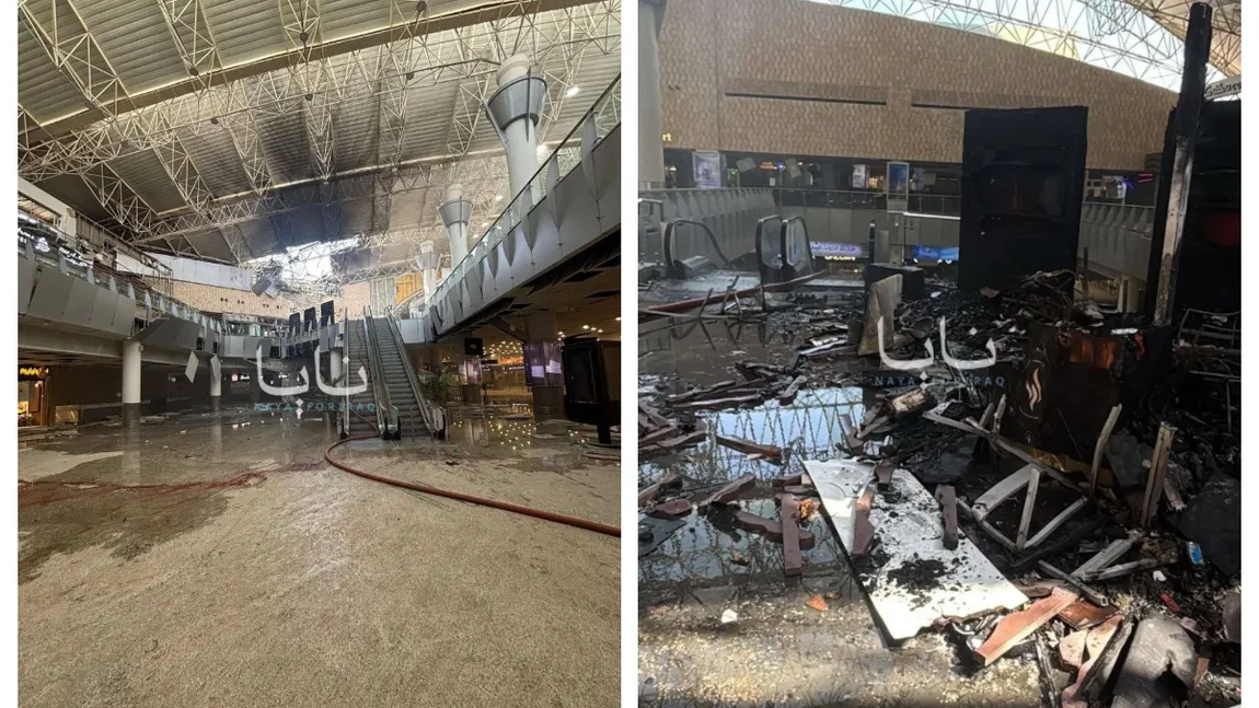 VIDEO. Momentul în care o dronă iraniană loveşte aeroportul din Kuweit