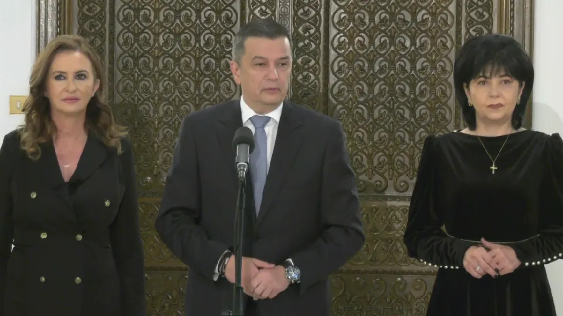 Sorin Grindeanu, la ieșirea de la consultările cu președintele Nicușor Dan: 
